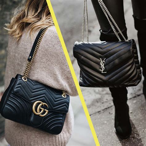 ysl lou vs gucci marmont|Bag Battles: Gucci Marmont Vs Saint Laurent LouLou .